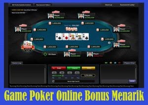 Game Poker Online Bonus Menarik